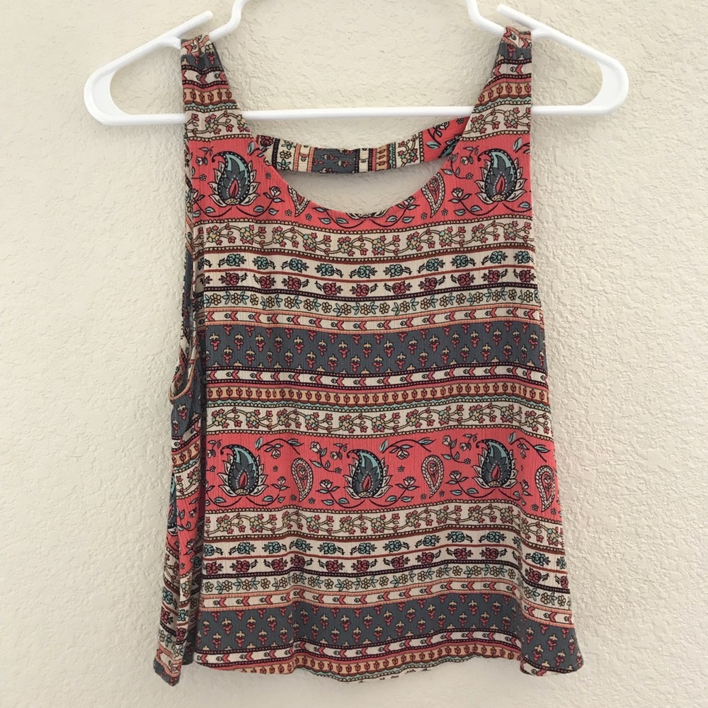 Patterned tank top
